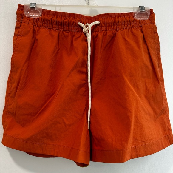 H&M Orange and yellow swimwear shorts, size small NWT‎ - Picture 1 of 5